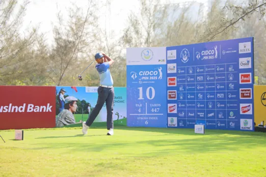 Veer Ahlawat shoots 65 for two-shot lead on day one of the CIDCO Open 2025 in Navi Mumbai on Tuesday. Photo credit: PGTI