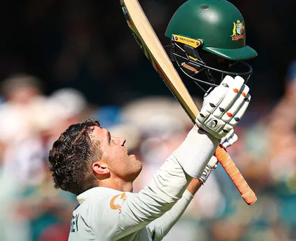 It was obviously a really good feeling to score a hundred on home soil, says Alex Carey after his century on the opening day of the third Test against England in Adelaide on Wednesday. Photo credit: cricket.com.au