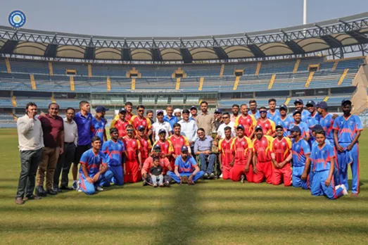 Shiva Shankara's effort in vain as India A pulls one back in the three-match Physical Disability T20 Series at the Wankhede Stadium in Mumbai on Thursday. Photo credit: DCCI