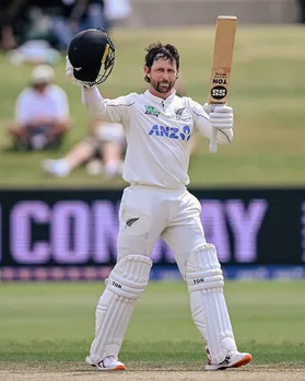 Conway becomes first NZ batter to hit double Test ton and century in same match (Credit: X/Blackcaps)