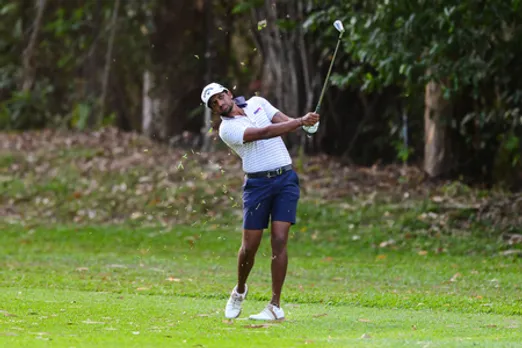 Aryan birdies last hole to top bunch of legends and rookie stars on the second day of the IGPL Invitational Sri Lanka in Colombo, Sri Lanka, on Wednesday. Photo credit: IGPL