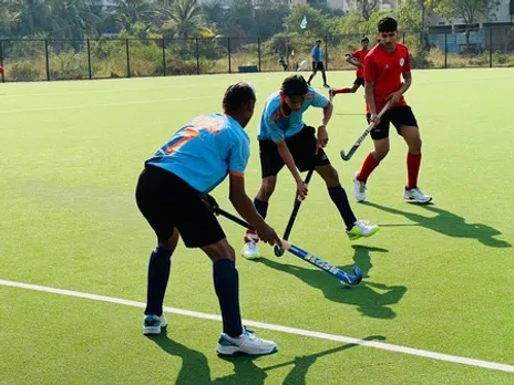 Ghumanhera, Pritam Siwach, SGPC, Army Boys clinch victories on Day 3 of the 3rd Hockey India Junior Men Academy Championship 2025 – Zone A & B being played in Surat, Gujarat, on Thursday. Photo credit: Hockey India