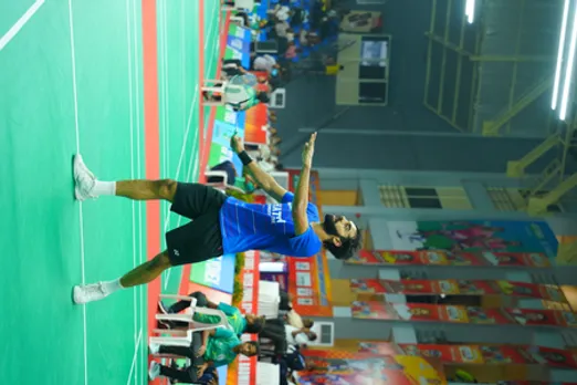 Surya Charishma, Rithvik Sanjeevi clinch singles titles in Senior National Badminton Championships in Vijayawada on Sunday. Photo credit: BAI