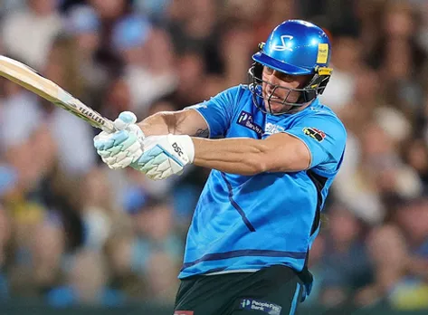 Chris Lynn becomes first player to score 4000-plus runs in BBL. Photo credit: cricket.com.au/X