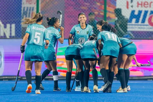 Ranchi Royals defeated Soorma Hockey Club 2-0 in their Women’s Hockey India League (HIL) 2025-26 match at the Marang Gomke Jaipal Singh Munda Astro Turf Stadium in Ranchi on Friday. Photo credit: Hockey India