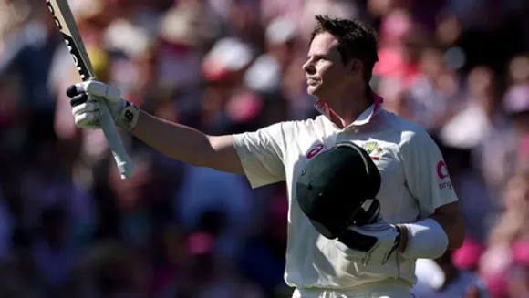 'Pace of wicket suits the way I play': Smith credits his 'home deck' for his 13th Ashes century in the fifth and final Test in Sydney on Tuesday. Photo credit: cricket.com.au