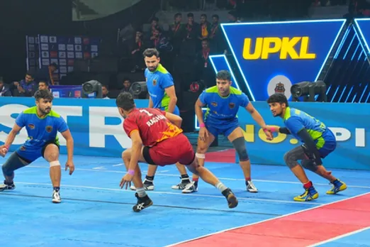 Purvanchal Panthers stun Kanpur Warriors to stay alive in the do-or-die week of Season 2 of the Uttar Pradesh Kabaddi League (UPKL) in Noida on Tuesday. Photo credit: UPKL