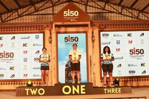 Indians steal show at inaugural 5i50 Triathlon Chennai 2026