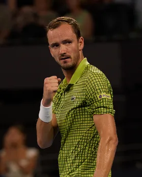 Daniil Medvedev beat Brandon Nakashima to win Brisbane International (Credit: X/Brisbane International)
