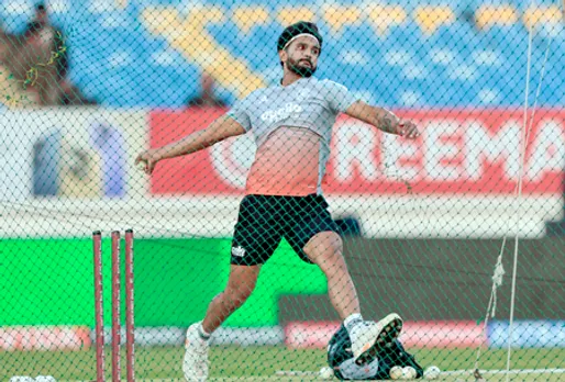 Rajkot: Team India Practice Session