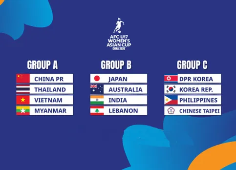 India drawn with Japan, Australia, Lebanon in Group B in AFC U17 Women’s Asian Cup 2026, in the final draw conducted in Kuala Lumpur on Thursday. Photo credit: AFC