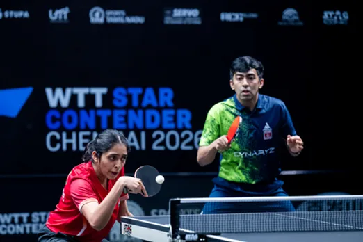 Harmeet Desai and Yashaswini Ghorpade reach mixed doubles final, Yokoi-Aoki of Japan claim women’s doubles title in the WTT Star Contender Chennai 2026 at the Tamil Nadu Physical Education and Sports University in Chennai on Saturday. Photo credit: TTFI