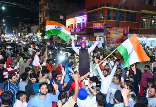 Jaipur Celebrates India’s Win over Pakistan