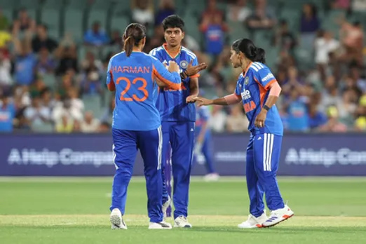 ‘Beating Australia in Australia is really special,’ says Smriti Mandhana after series-clinching knock in 3rd T20I at the Adelaide Oval in Adelaide on Saturday. Photo credit: BCCI Women