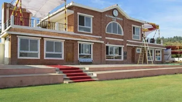 Mithun Manhas, Venkatesh Prasad inaugurate Sunil Joshi Pavilion at Karnataka State Cricket Association (KSVA) Stadium in Hubli. Photo credit: KSCA