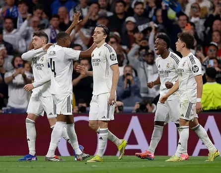 Champions League: Vinicius scores winner as Real Madrid reaches last 16, Atalanta eliminate Dortmund