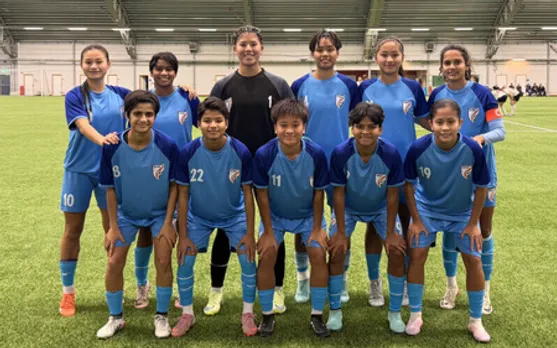 India U20 women football team play out 1-1 draw with Swedish club Enskede IK Dam