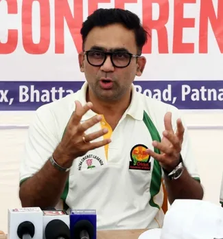 Dec 2018,Patna,Saba Karim,addresses,press conference,