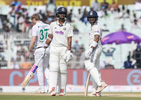 Kolkata: Day 3 of the First Test Match Between India and South Africa