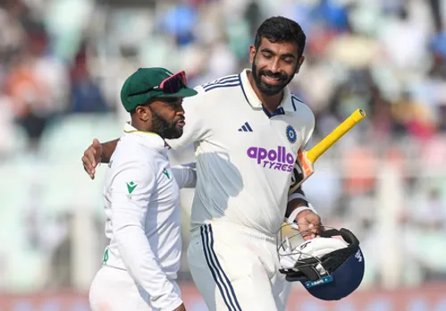 Kolkata: Day 3 of the First Test Match Between India and South Africa