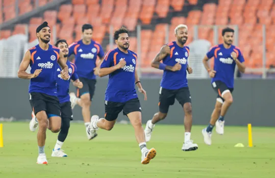 Ahmedabad: Team India practice session ahead of South Africa clash