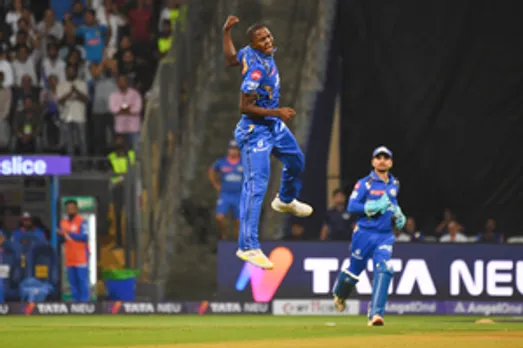 Mumbai : IPL match between Mumbai Indians and Rajasthan Royals