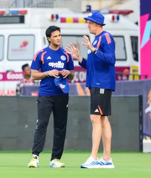 Chennai: India practice session ahead of Zimbabwe clash