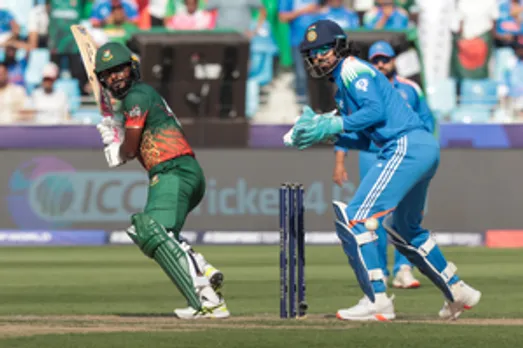 Dubai: ICC Champions Trophy Match Between India and Bangladesh