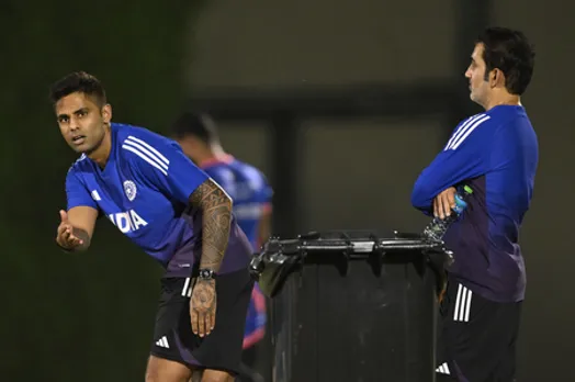 Dubai: Team India practice session ahead of the Asia Cup 2025 match against Pakistan