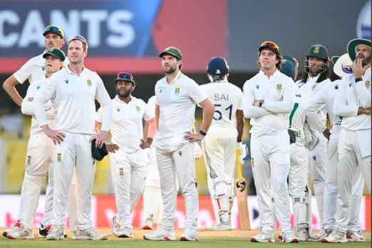 Guwahati: Day 4 of the Second Test Match Between India and South Africa