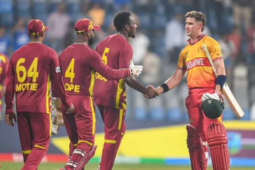 Mumbai: ICC Men's T20 World Cup 2026- Zimbabwe vs  West Indies