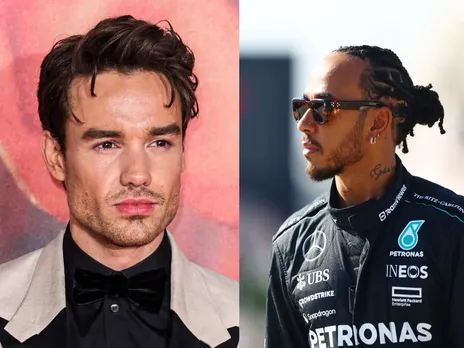 Liam Payne and Lewis Hamilton
