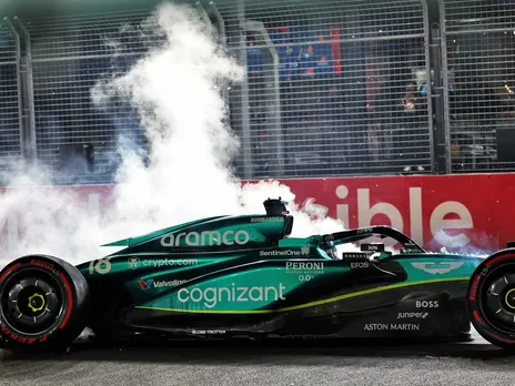 Lance Stroll's Aston Martin