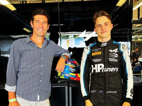 Oscar Piastri we Red Bull