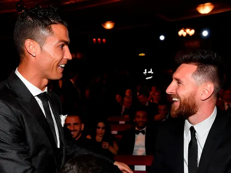 Lionel Messi and Cristiano Ronaldo Ballon d'Or Ceremony