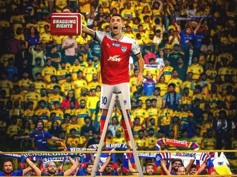 Bengaluru FC give WWE Money in the Bank reference after beating Kerala Blasters FC in ISL 2024