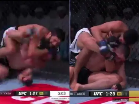 Khamzat Chimaev submits Robert Whittaker