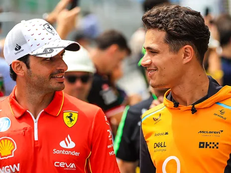 Lando Norris joins Carlos Sainz