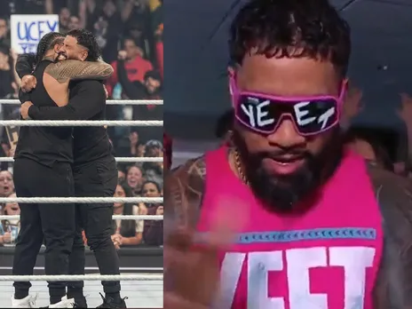 WATCH: Jey and Jimmy Uso retaliate against Bloodline, send message on WWE Raw