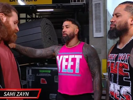 WATCH: Jey Uso hurts Sami Zayn by mentioning him to be not his family member on WWE Raw