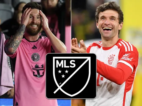 Lionel Messi and Thomas Muller