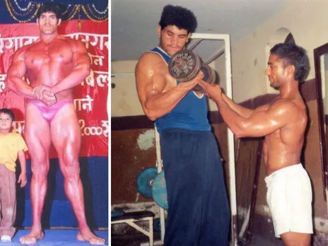 WATCH: The Great Khali posts video of his bodybuilding from younger days