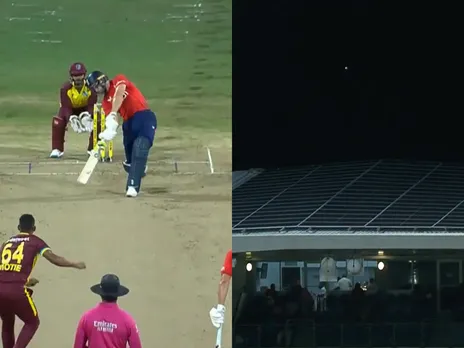 Jos Buttler hits 115-meter six