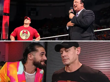 WATCH: Throwback to Paul Heyman and Seth Rollins imitating John Cena's theme song