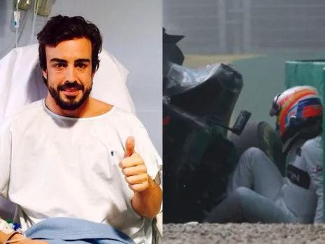 Alonso Crash
