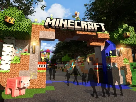 Minecraft theme park