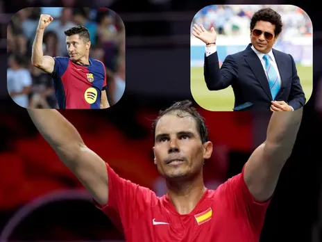 Rafael nadal sachin and lewandowski