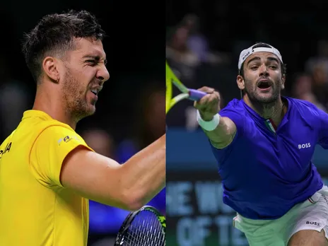 Thanasi Kokkinakis and Matteo Berrettini