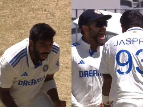 Jasprit Bumrah and Virat Kohli