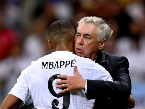 Carlo Ancelotti defends Kylian Mbappe
